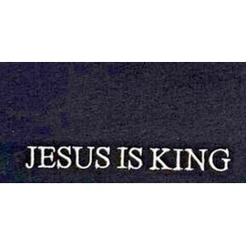 Unbranded Custom Embroidered JESUS IS KING Sweatshirt