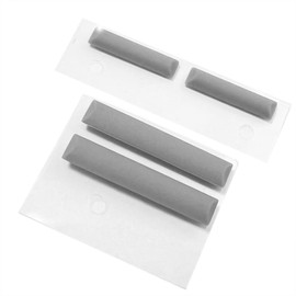 Gintai 4 PCS / 1 Set Bottom Cover Rubber Foot Strips Feet Pad Replacement for Lenovo ThinkPad X1 Yoga 3rd Gen 20LD 20LE 20LF 20LG Grey