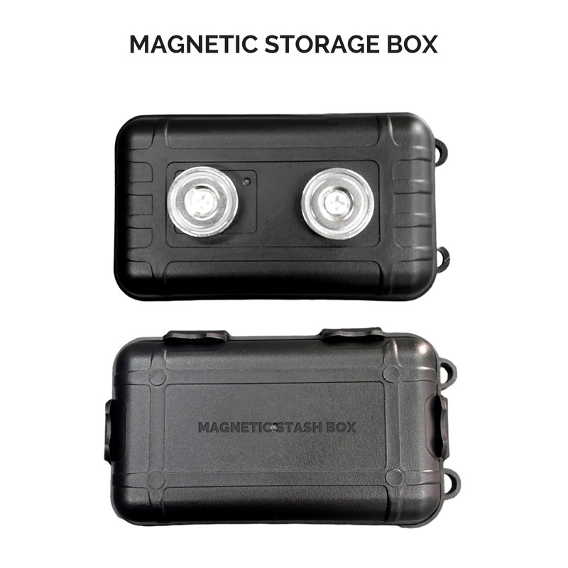 Durable and Strong Magnetic Stash Safe Box, Hidden Storage Box,