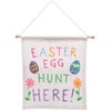 Baker Ross White Canvas Hanging Banner (Pack of 2) -