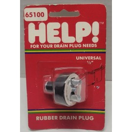 Dorman Help 65100 Universal 1/2" Inch Rubber Oil Drain Plug