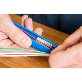 WEICON Tools LWL Fibre Tube No. 2, Stripping Buffer Tubes for Fibre Optic Cables, 1.2 mm - 4 mm Diameter