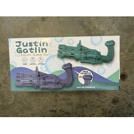 Justin Gatlin NEW - Justin Gatlin Electric Bubble Gun 3 AA Batteries (not included)