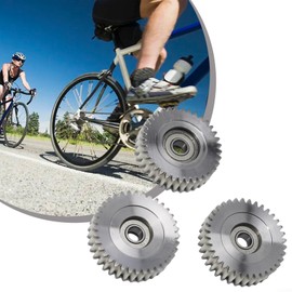 3 Set E-bike Wheel Hub Motor Gear with Bearing, Electric 36T Motor Gears with Bearing 3 Pack Nylon Steel Planetary Gears for 250W/500W E-bike Components (47x13x8mm)