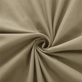 Hafaa Pillowcases 2 Pack Brushed Microfiber Beige Pillow Cases with Envelop Closure – Wrinkle & Fade Resistant Pillow Cover, 50x75 cm