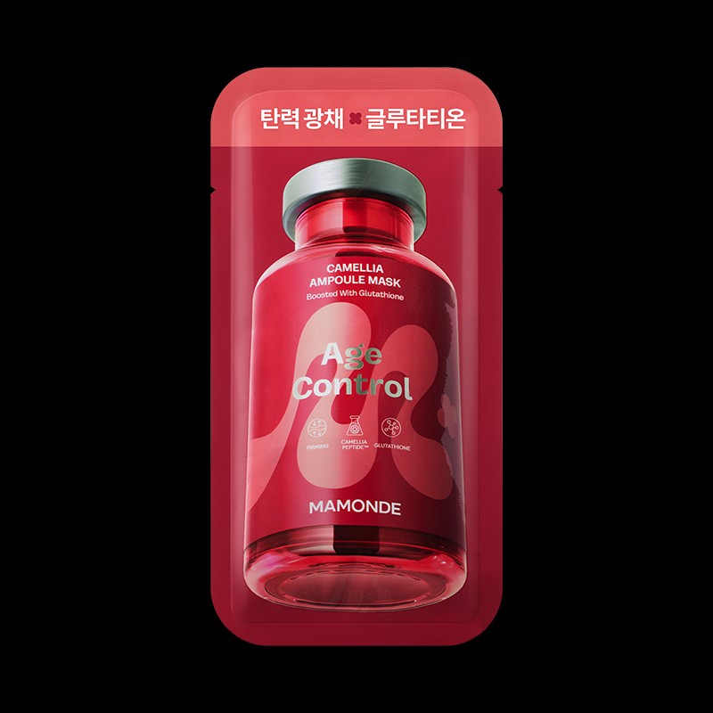 Mamonde [마몽드][봄선물][10+10]에이지컨트롤 카멜리아 앰플 마스크팩 세트 [Mamonde][Spring Gift][10+10] Age Control