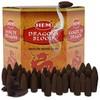 Dragons Blood Hem Backflow Incense Cones for Waterfall Aromatic Smoke