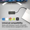 Kensington SD1650P USB-C 4K estación de Acoplamiento con Paso de