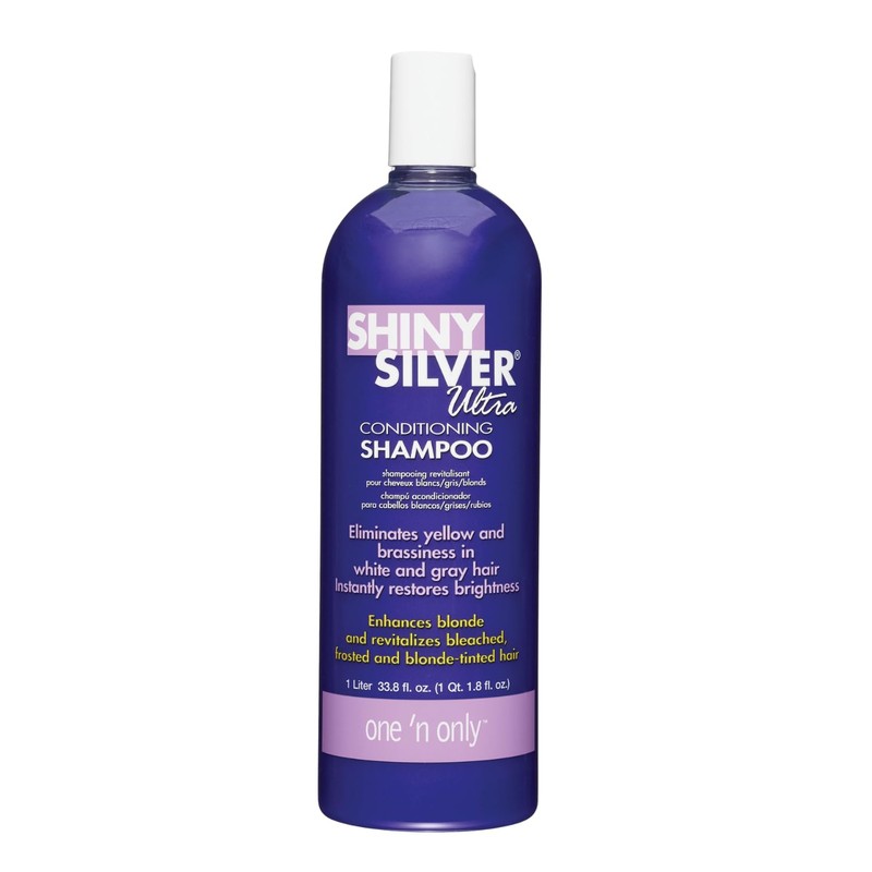 One 'n Only Shiny Silver Purple Shampoo - Argan Oil