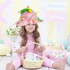 VEYLIN Easter Bonnet Kit, Easter Bonnet Hat for Kids Make