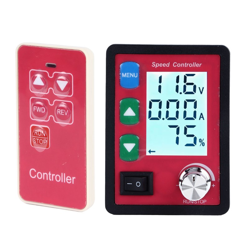 Motor Speed Controller 15A LCD Display Remote Control Motor Driver