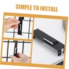 STOBAZA 10pcs Utility Hook Grid Wall Hangers Sturdy Metal Display