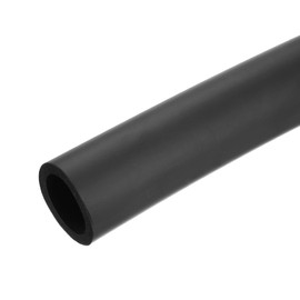 sourcing map Foam Tubing for Handle Grip Support, Pipe Insulation Outside Pipe Lagging, 40mm(1 9/16") ID 54.7mm(2 1/8") OD 1m Black