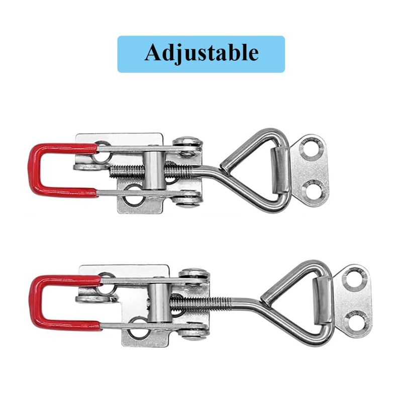 Pack of 4 Tension Latches, Adjustable Quick Release for Tool