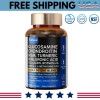 Fmlave Glucosamine Chondroitin MSM Vitamin D3 Joint, Cartilage, Mobility &
