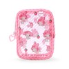 Sanrio 297801 My Melody Clear Pouch, Clear and Fluffy, 3D