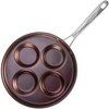 TECHEF - Egg Pan Nonstick, Aluminium Plett Pan, 4 Egg