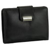 Luxury Leather Ladies Purse Wallet XXL Wallet with Press Stud