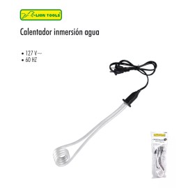 Lion Tools Paquete 2 Piezas Calentador De Inmersion Para Agua 15 Litros