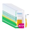 GUM BI-Direction Dual Position interdental Brushes | Antibacterial bristles |