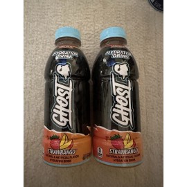 Ghost Hydration Strawbango Lot Of Two (2)