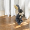 Macosa EX262058 Easter Bunny Black Gold Polyresin 28 cm Decorative