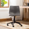 Roundhill Furniture Cesena Faux Leather 360 Swivel Air Lift Office