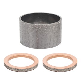 MOTOALL Exhaust Pipe Muffler Silencer with Exhaust Gasket Compatible with Yamaha Rhino 660 Grizzly 600 660 1998-2008