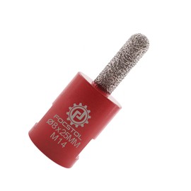 FOCSTOL Diamond Mortar Cutter - 8 mm x 25 mm Diamond Mortar Hook Drill Bit for Mortar Rake Tuck Shows Masonry Stone Brick Removal M14 Thread