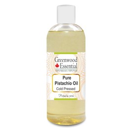 Greenwood Essential Pure Pistachio Oil (Pistacia Vera) Natural Therapeutic Quality Cold Pressed 200 ml (6.76 oz)