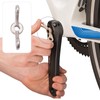 Wjelet Bicycle Crank Removal Tool, 2 in 1 Bicycle Crank