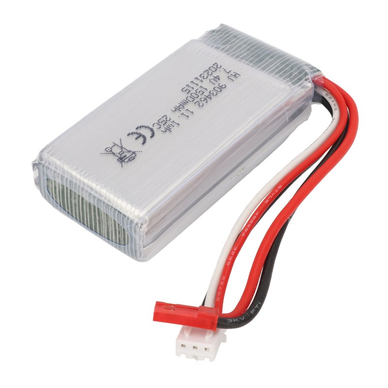 7.4V 1500mAh RC Car Lithium Battery with JST Plug 903462