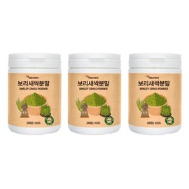 제주보리새싹 분말 가루 200G X 3개 유기농새싹보리 보리새싹가루 새싹보리분말 Jeju Barley Sprout Powder 200G X 3 Organic Barley Sprout Powder
