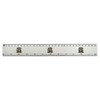 'Cool Raccoon' 30cm (12 Inch) White Plastic Ruler (RL00087324)