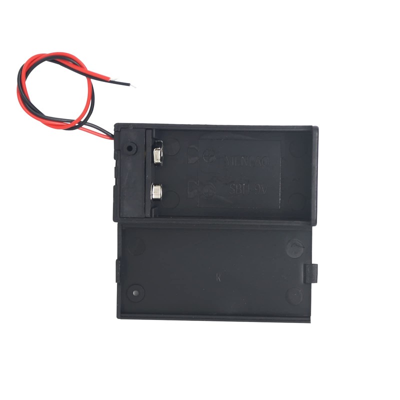 9V Battery Holder,8 Pack 9 Volt Battery Holder with Switch,