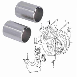 Cocoarm Motorzylinderkopf-Dübel-Pin-Lokalisierungsstift-Alignment-Stift für 1992-2005 1994-2007 1995-2004 CRV 1997-2006 mit OEM 14200