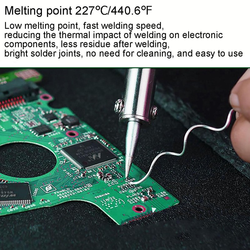 Shlangsonvs Lead Free Solder Wire Sn99.3 Cu0.7 Tin Wire Rosin