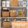 Wicker Basket, Revivoer Set of 4 Small Wicker Hamper for