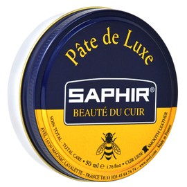 Saphir Pate De Luxe - Esmalte para zapatos (50 ml), fabricado en Francia, Incolor, 50 ml