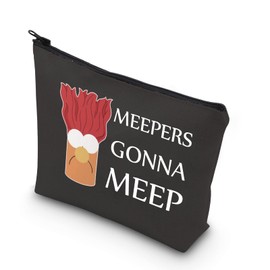 Animation Inspire Makeup Bag Meepers Gonna Meep Zipper Cosmetic Bag Lover Gift (Gonna MEEP CA)