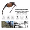 FEISEDY Polarized Outdoor Sports Sunglasses for Men Dust Driving Fishing