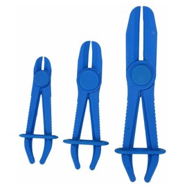 Hose Clamp Pliers Set, Hose Clamping Pliers, Hose Clamping Pliers, Clamping Pliers Set, Suitable for Flexible Hoses such as Brake Hoses, Fuel Hoses, Radiator Hoses, Pack of 3