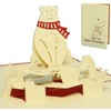 LINPOPUP®, LIN17079 Pop Up 3D Card, Christmas Card, Congratulations Card,