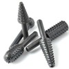 zmart Wood Milling Cutter, 5-piece Set, HSS Roughing, Chisel Shape,