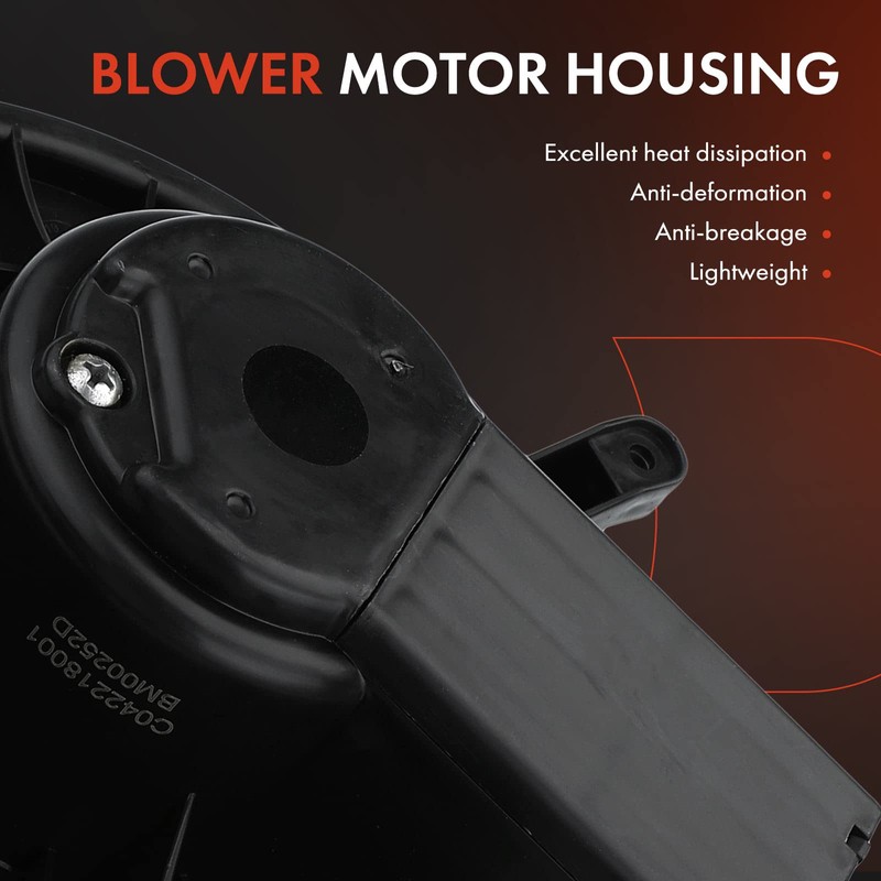 A-Premium HVAC Heater Blower Motor Assembly Compatible with Chrysler &