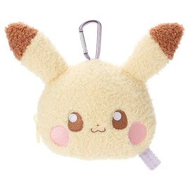 Poképiece Plush Pouch Pikachu Plush Toy Width: Approx. 6.3 inches (16 cm)