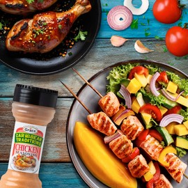 Grace Caribbean Traditions Chicken Seasoning - 2 Pack - Jamaican Chicken Seasoning for Cooking