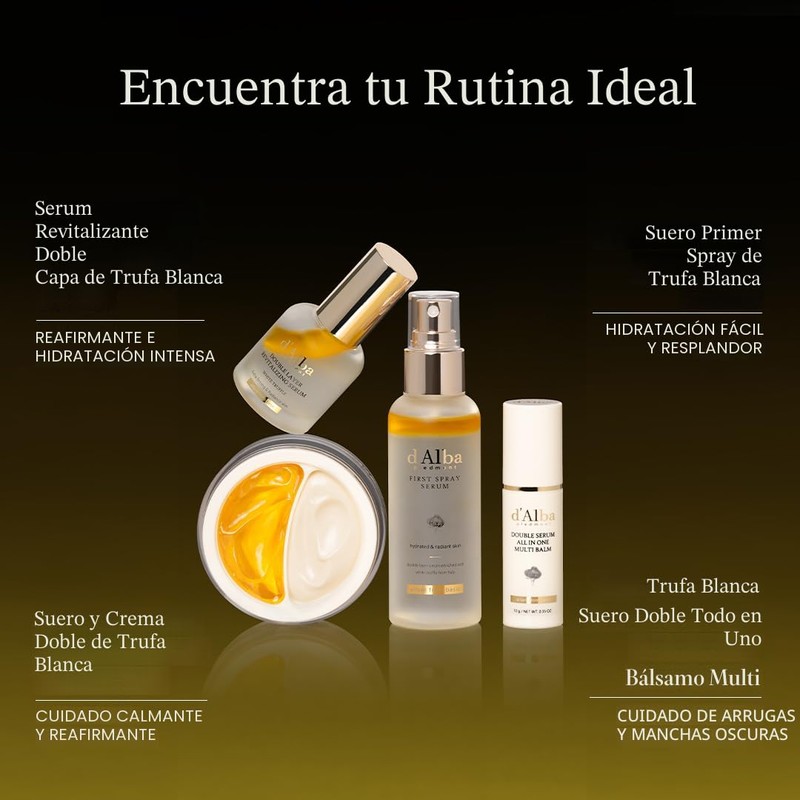 d'alba Piedmont White Truffle Double Serum All-in-one Multi Balm (0.35