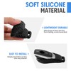 WORCAS Key Fob Case Carbon Fiber Pattern Silicone Cover Compatible