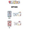 Solomon Shoji BT21 Minini Tin Case Sticker Set (12 Pieces)